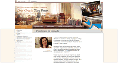 Desktop Screenshot of graciasaez.com
