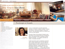 Tablet Screenshot of graciasaez.com